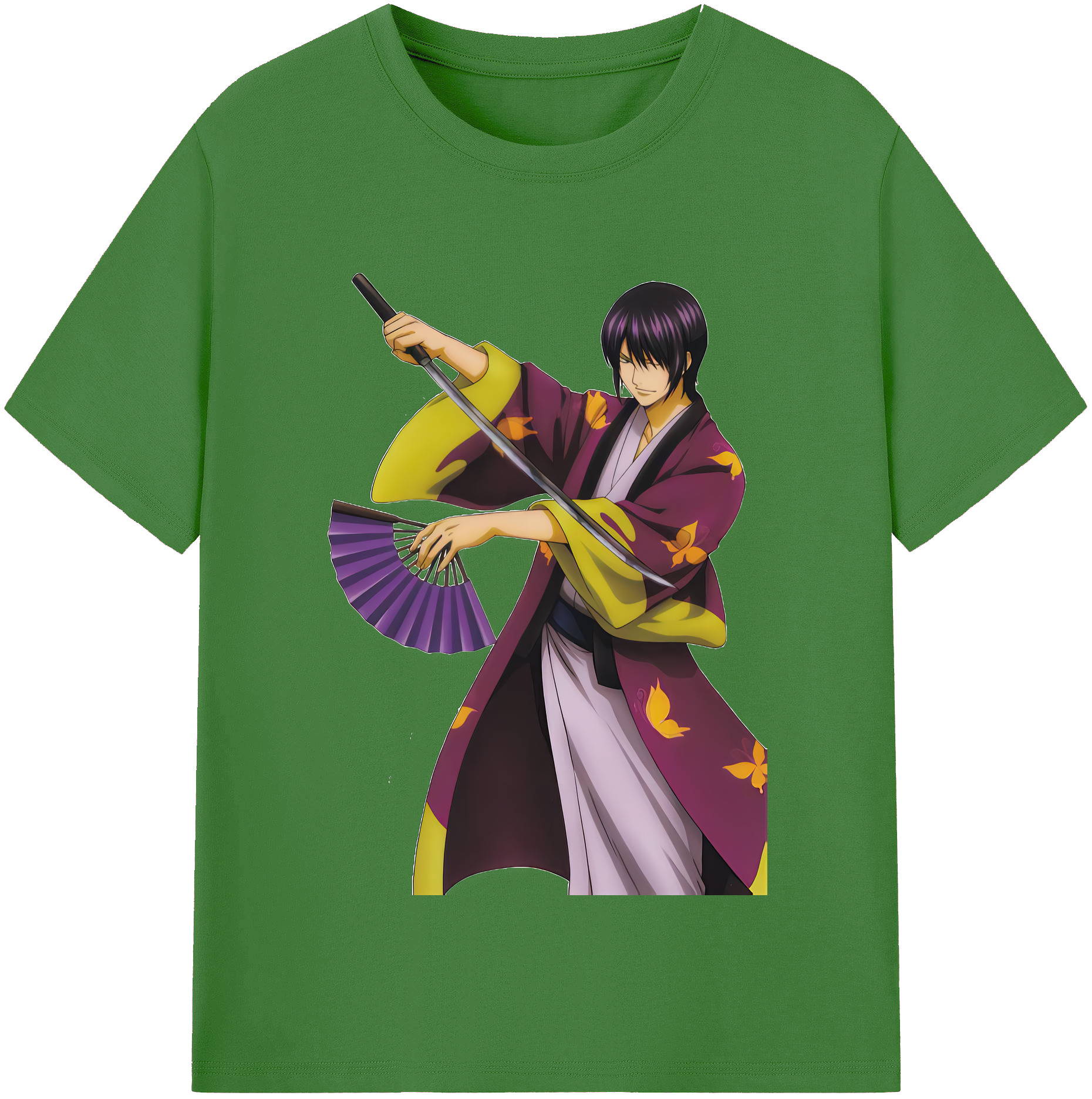 （画像用） ぎんたま 坂田銀時（さかたぎんとき） 神楽 志村新八（しむら しんぱち） GINTAMA Sakata Gintoki Kagura Shimura Shinpachi レディースカジュアルプリントTシャツ（綿100％）